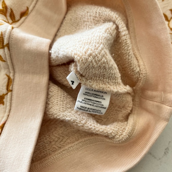 Ulla Johnson Girls Phoebe Pullover, Cream, 4T - Picture 5 of 5